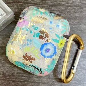 Floral Ear Buds Case